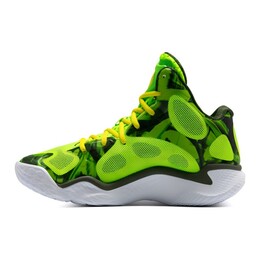 Баскетбольные кроссовки Curry Spawn FloTro унисекс, средний верх Under Armour 3026640-300 | green/white