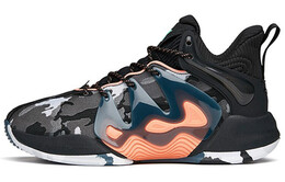 Баскетбольные кроссовки Mountain 1 мужские, среднего размера, черные/белые/дымчато-серые Anta 112141609-1