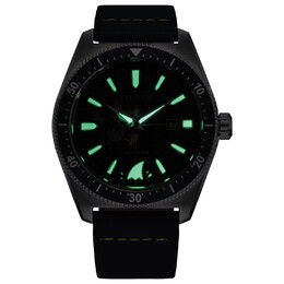 Мужские часы Disney Eco-Drive Donald Duck 100th Anniversary с синим кожаным ремешком от производителя — AW1790-05W Citizen 29807586