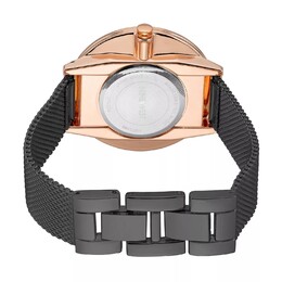 Женские двухцветные часы с сеткой Nine West 76791837 | silver tone