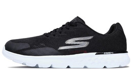 Кроссовки для бега Go Run 400 женские с низким верхом, черные/белые Skechers 15299-bkw