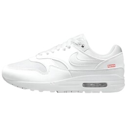 Кроссовки Supreme X Air Max 1 унисекс с низким верхом белые Nike hf8813-100 | white / white-white