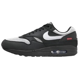Кроссовки Supreme X Air Max 1 унисекс с низким верхом черного/белого цвета Nike hf8813-001 | black/white-black