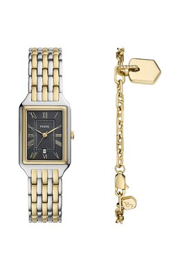 Часы и браслет Fossil, серебряный es5376set | srebrny