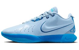 Кроссовки Nike LeBron 21 Blue Diver Translucent Blue Outsole, синий fq4052-400 | blue