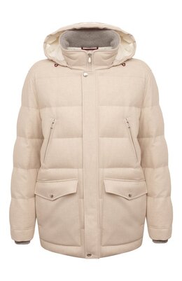 Brunello Cucinelli: Шёлковый пуховик 