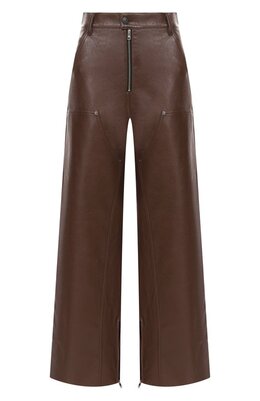 MSGM: Брюки из экокожи 