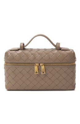Bottega Veneta: Бежевая сумка 