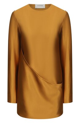 Sportmax: Атласное платье 