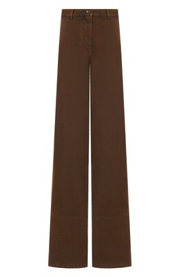 Dries Van Noten: Коричневые джинсы 