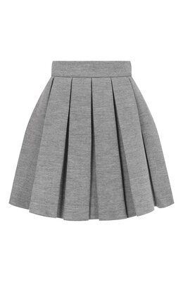 Balmain: Юбка из шерсти 