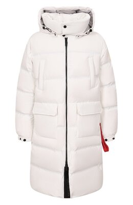 After Label: Пуховик с капюшоном 