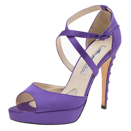 Brian Atwood: Фиолетовые сандалии 