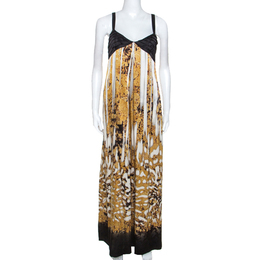 Just Cavalli: Многоцветное платье 