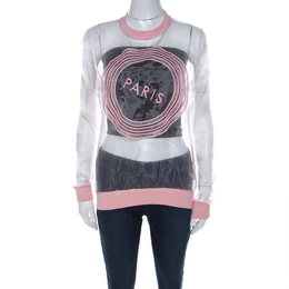 Kenzo: Розовый свитер  Paris