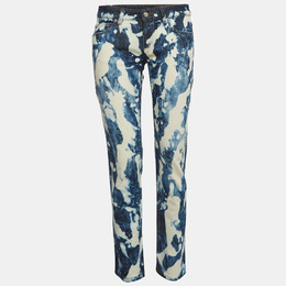 Alexander McQueen: Голубые джинсы 