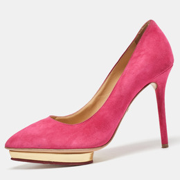 Charlotte Olympia: Розовые туфли 