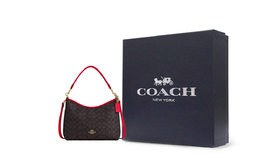 Coach Сумка через плечо из лакированного холста cv975-imxd0