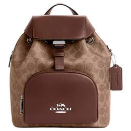 Coach Сумка PACE Coated Canvas Small женская коричневая cz982-svxhe