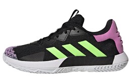 Кроссовки Adidas Solematch Control Core Black Signal Green Pulse Lilac gy4690