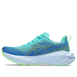 Кроссовки novablast 4 lite show беговые кроссовки Asics, синий 1011b846-400 | blue/green/white