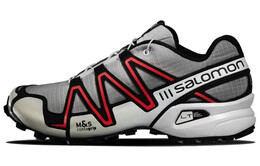 Кроссовки Speedcross 3 унисекс с низким верхом серые/черные/красные Salomon 412525