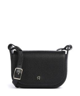 Сумка через плечо Pura s из зернистой коровьей кожи Aigner, черный 132418-0002 | schwarz