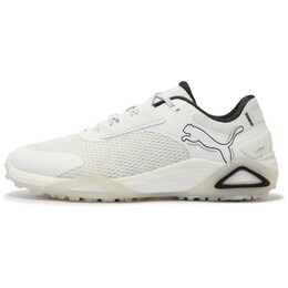 Гольф Кроссовки для гольфа мужские с низким верхом белого, черного, серого цвета Puma 312194-09 | white, black, gray