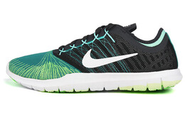 Кроссовки женские с низким верхом белые/черные/зеленые Nike 831579-301