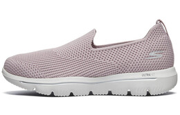 Кроссовки для бега Go Walk Evolution Ultra женские с низким верхом цвета нюд-розовый Skechers 15761-blsh