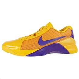 Кроссовки Nike Hyperdunk Low Snake Pool, желтый/фиолетовый 386424-700 | yellow purple