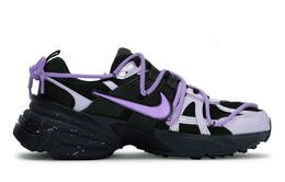 Кроссовки для бега V2K Run унисекс с низким верхом, черные/фиолетовые Nike fd0736-001(team80-女款春日萄萄s-box） | black silver purple