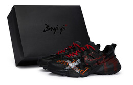 Кроссовки для бега V2K Run женские с низким верхом, красный Nike fd0736-001(team80-女款虚幻彼岸s-box) | black/red