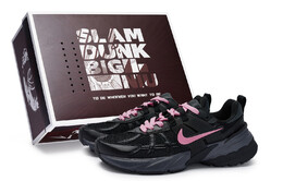 Кроссовки для бега V2K Run унисекс с низким верхом, черные/фуксия Nike fd0736-001(team80-女永恒星辉玫红sbox) | black/fuchsia