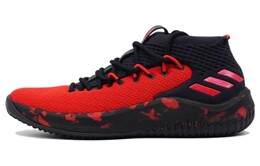 Кроссовки Adidas Dame 4 Lillard Red Black, черный f99899 | black