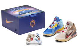 Кроссовки Nike LeBron 18 Low Xbox Controller Set Wile E. Vs Roadrunner Space Jam do7172-900