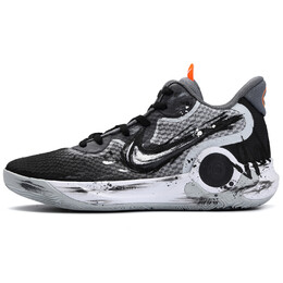 Баскетбольные кроссовки KD Trey 5 IX Basketball Shoes Unisex Mid-Top Nike, черный cw3402-011（team342-雷暴s-box） | black