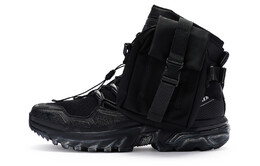 ACS + Кроссовки для походов и треккинга унисекс среднего размера черного цвета Salomon 472366(team80-男女同款拓荒者)