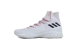 Баскетбольные кроссовки Crazy Explosive Series 1 унисекс с высоким верхом белые/розовые/черные Adidas cq1600