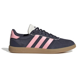 Кроссовки Adidas Breaknet Sleek Suede, цвет Shadow Navy/Pink Spark/Off White 124-0780 | shadow navy/pink spark/off white
