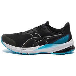 Кроссовки Asics Women's GT 1000 12 Lite-Show 'Black Pure Silver', черный/синий 1012b573-001 | black/blue