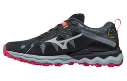 Кроссовки женские Wave Daichi 6 с низким верхом, черные/красные Mizuno j1gk217140