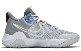 Баскетбольные кроссовки KD Trey 5 унисекс, средний верх, серые/синие Nike cw3402-011(team202-顶峰) | gray/blue