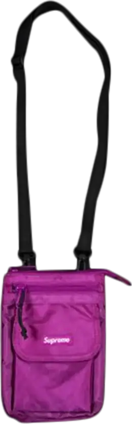 Сумка Supreme Shoulder Bag Magenta, фиолетовый fw19b11 magenta | purple