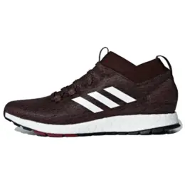 Кроссовки Pure Boost Running унисекс с низким верхом красного/белого цвета Adidas g26431