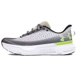 Кроссовки Infinite Pro Running Shoes Men Low-top White / Smokeless Уголь / Deformed Green Under Armour 3027190-105 | 白 / 无烟煤 / 变形绿