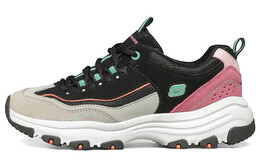 Кроссовки женские I-Conik Low-top зеленые/черные Skechers 88888279-grbk