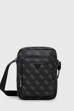 Сумка Guess вертикальной формы с принтом, черный ppyx-tom017_99a | czarny