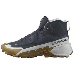 Кроссовки Salomon Cross Hike 2 Mid GORE TEX 'Carbon Bronze Brown' Черный Белый Коричневый l47451400 | black white brown