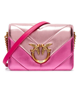 Сумка через плечо Pinko LOVE CLICK MINI BIG CHEVRON, роза pi244w000139b9700os | rosa